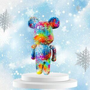 LS02 Speaker Graffiti Violent Bear Bluetooth HIFI Speakers NIB 12"​